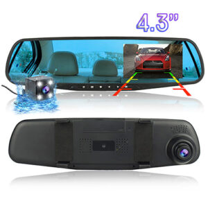 Автовидеорегистратор зеркало+камера tds ts car13