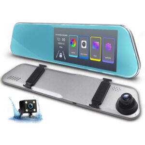 Автовидеорегистратор зеркало+камера tds ts car46