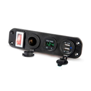 Разветвитель авто tds ts cau45, врезной, зеленый