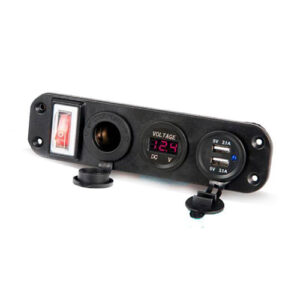 Разветвитель авто tds ts cau45, врезной, красный