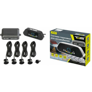 Система парковки tds ts cas11 (4*18 мм, 12 В), черная