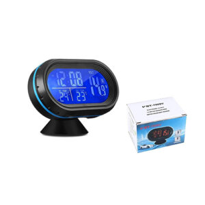 Часы автомобильные vst 7009v (температура, будильник, вольтметр)