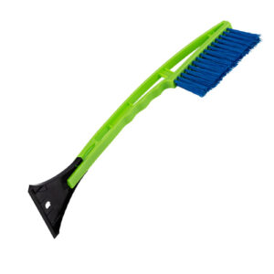 Щетка для снега oktan 42 см, зеленая