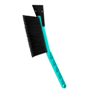 Щетка для снега techno со съемным скребком, 45 см, digital green