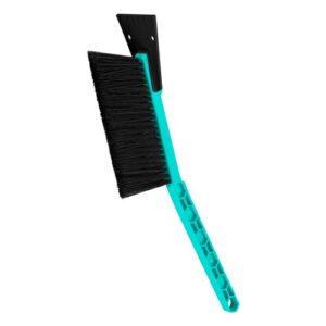 Щетка для снега techno со съемным скребком, 45 см, digital green